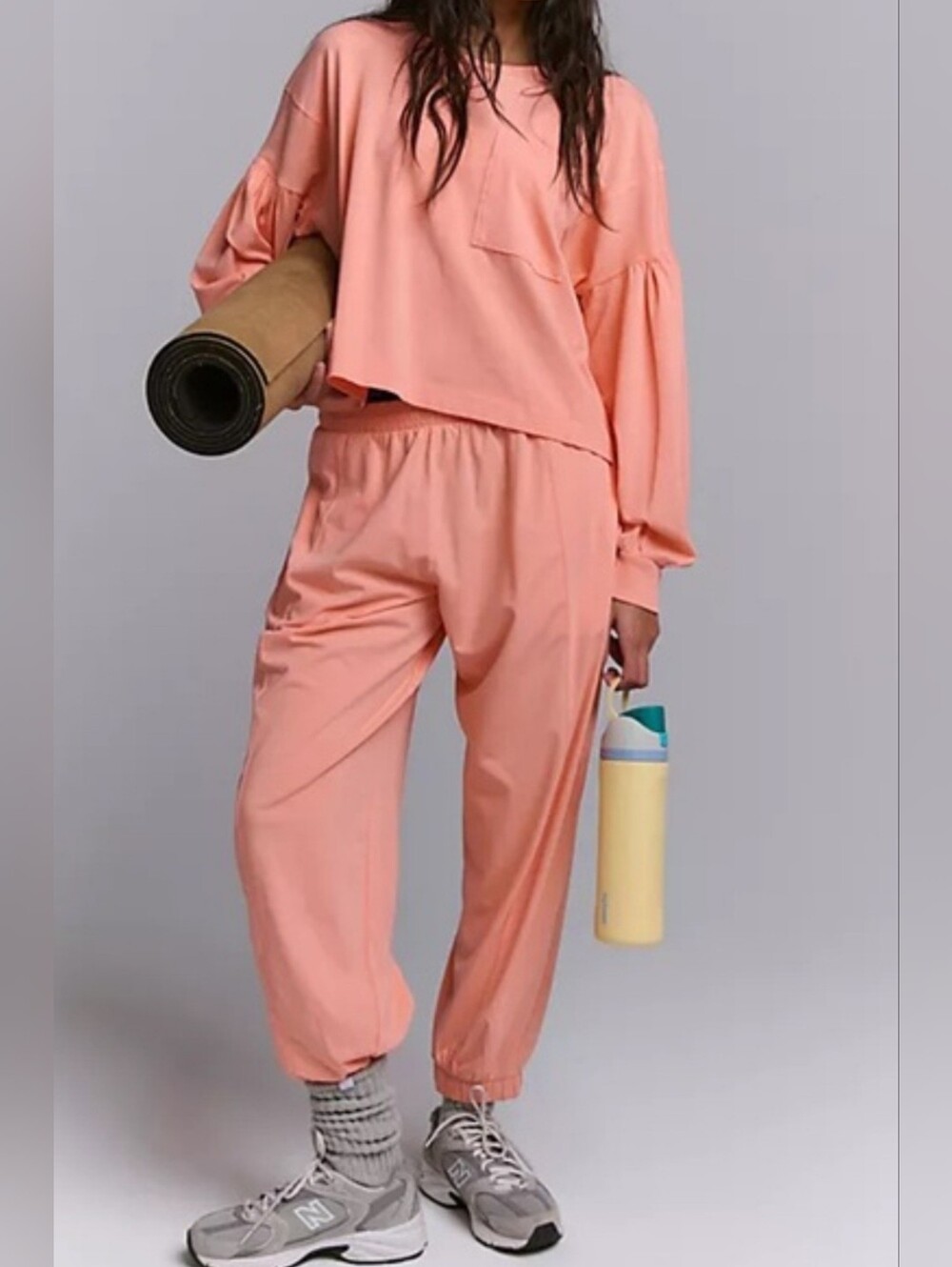 Free People Movement Hot Shot Recovery Pants Set. Oversized